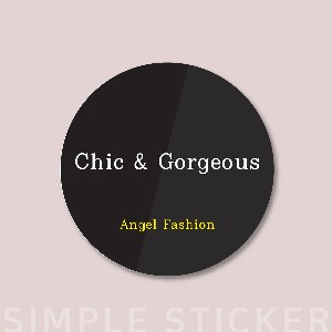 Chic&amp;Gorgeous [디자인 스티커]피알엔젤(PRangel)