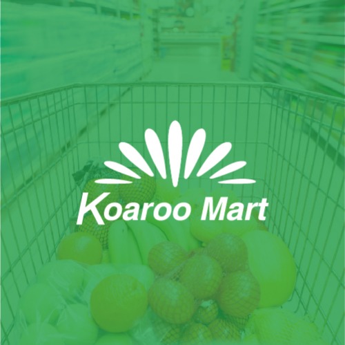 [심볼형 로고]코아루마트(Koaroo Mart)피알엔젤(PRangel)