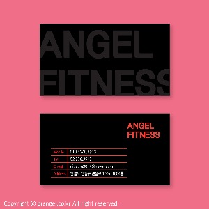 #Angel Fitness [스포츠 명함]피알엔젤(PRangel)