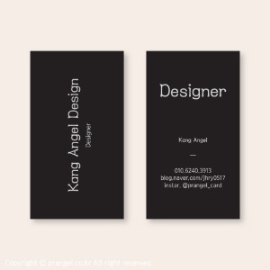 #Designer Angel [프로필 명함]피알엔젤(PRangel)