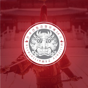 [엠블럼형 로고][전통군영무예보존]한국전통군영무예24기피알엔젤(PRangel)