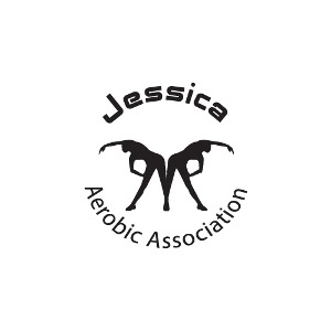 [엠블럼형 로고][스포츠]제시카 에어로빅협회피알엔젤(PRangel)